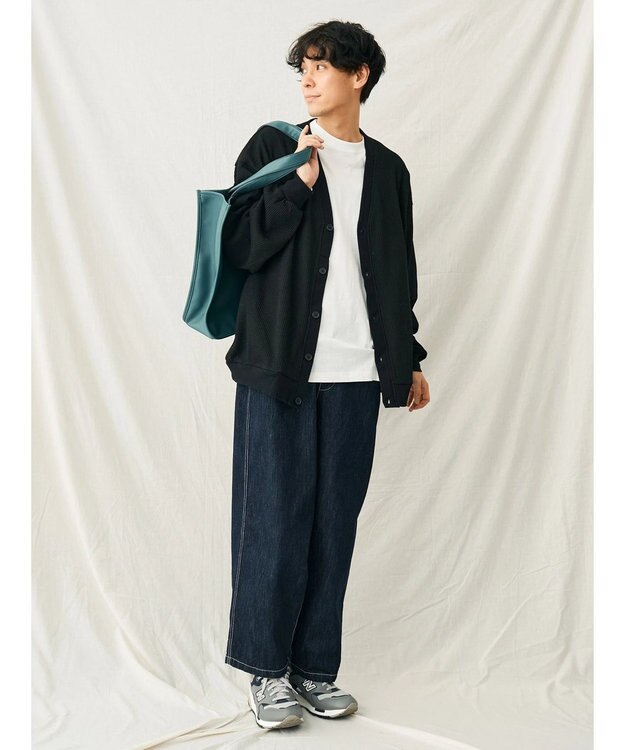 CRAFT STANDARD BOUTIQUE ワッフルカーディガン Black