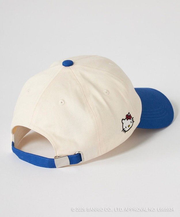 OP／FILA 【Ocean Pacific×ハローキティ】ワンポイントキャップ ホワイト