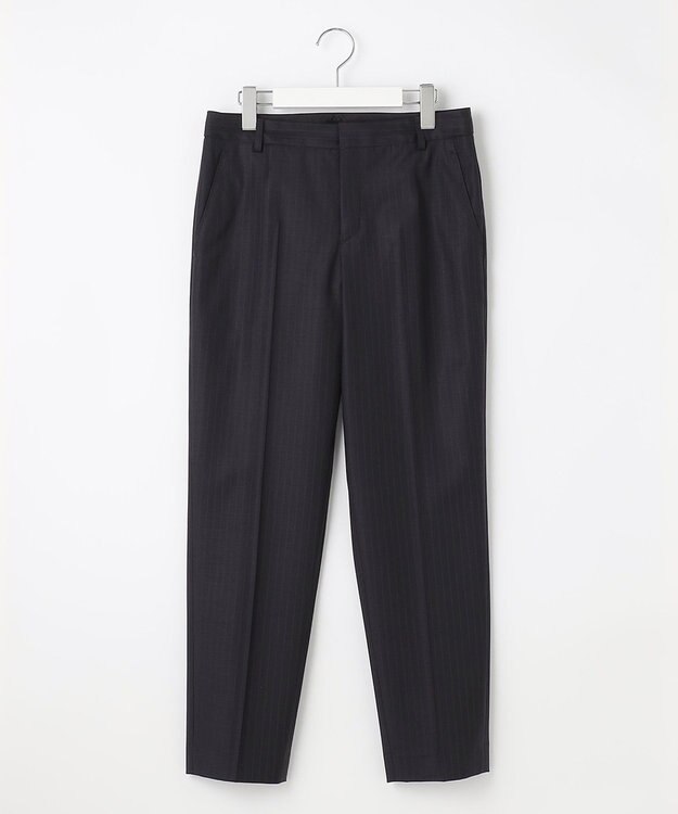 23区 S 【セットアップ対応】ファインネスウール テーパード パンツ ネイビー系1