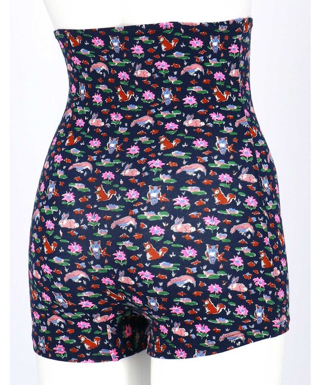 une nana cool MADE WITH LIBERTY FABRIC ハラマキ付きショーツ KO