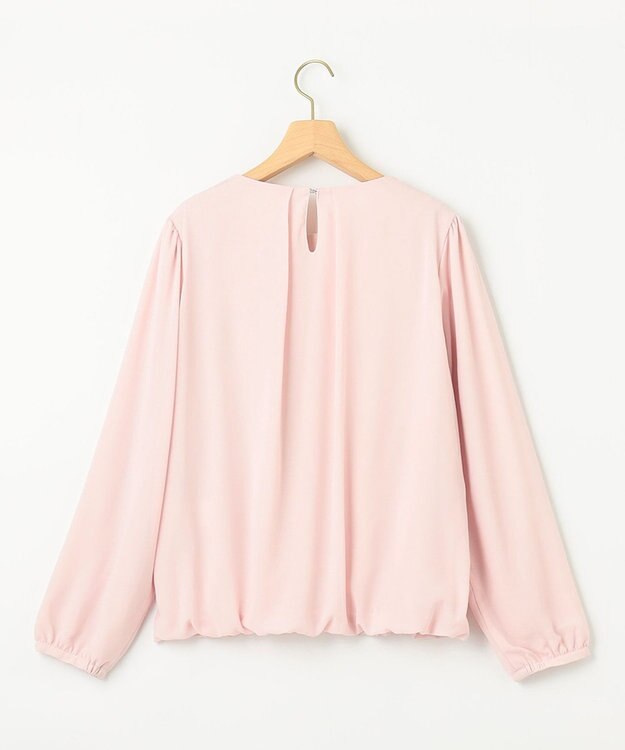 組曲 ドビーシフォン ニュアンスタック ブラウス ローズ系