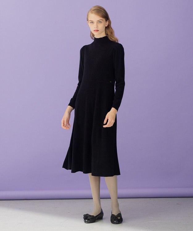 TOCCA 【洗える！】AMULET ニットドレス ブラック系