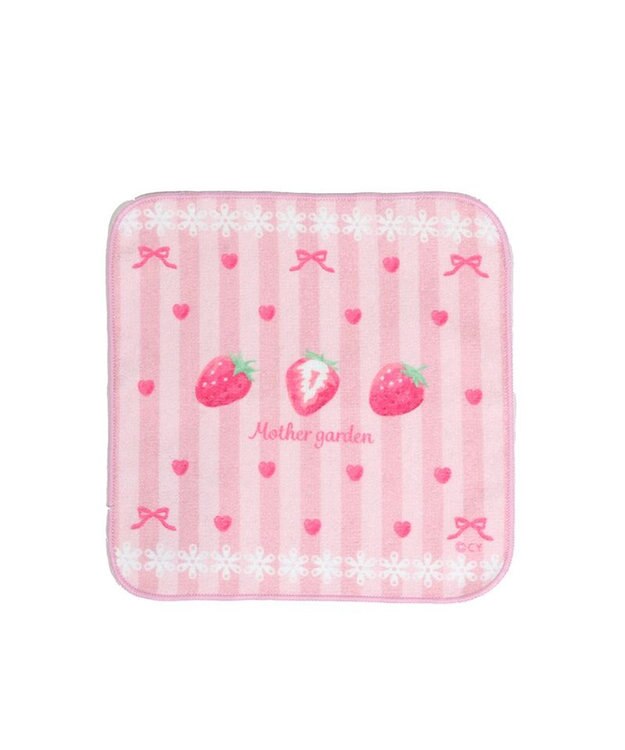 Mother garden マザーガーデン 野いちご タオル5点セット ループタオル2枚 ミニタオル3枚 -