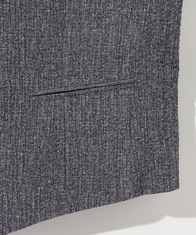 JOSEPH ABBOUD 【ストレッチ・洗える・軽量・防しわ・速乾・エコ撥水】ライトウェーブベスト グレー系