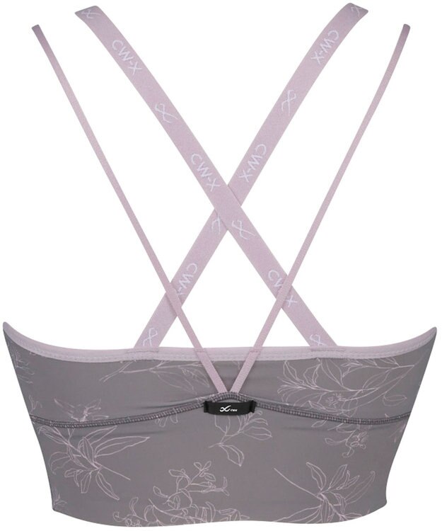 CW-X 【WOMEN】 CW-X スポーツブラ ソフトな着用感 普段使いできるスポブラ 吸汗速乾（本体） ブラレットタイプ 汗消臭（本体） フィットネス トレーニング ヨガ HTY111 /ワコール サーモンピンク