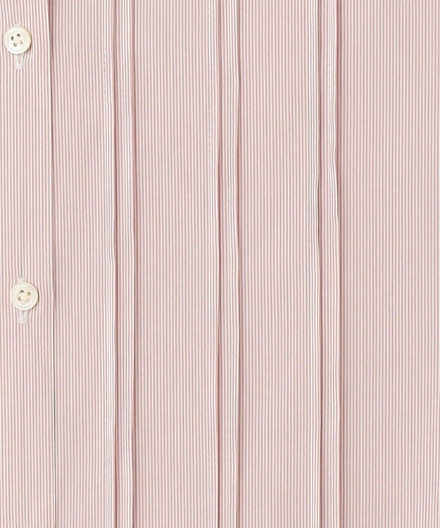 J.PRESS LADIES 【洗える】 BEZ VEGA ピンタック ストライプ ブラウス ピンク系1