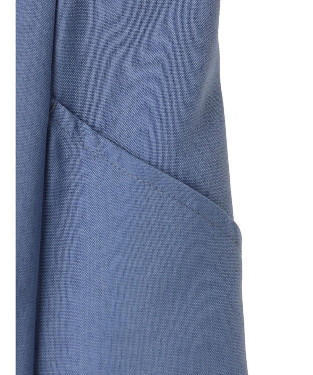 earth music&ecology フロントボタンマーメイドスカート Blue