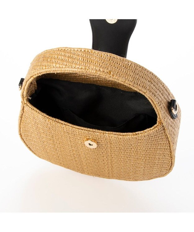 UNBILLION カシュカシュ cachecache /　ポリプロピレン2wayホーボーバッグ ベージュ