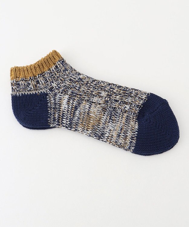 J.PRESS MEN アンクルソックス ブルー系