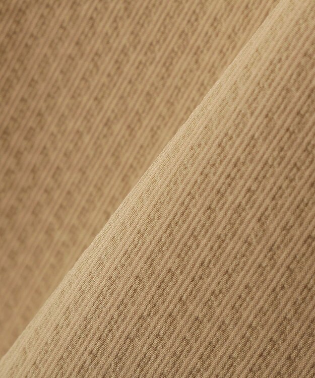 Green Parks サッカー裾ドロストワイドパンツ Beige