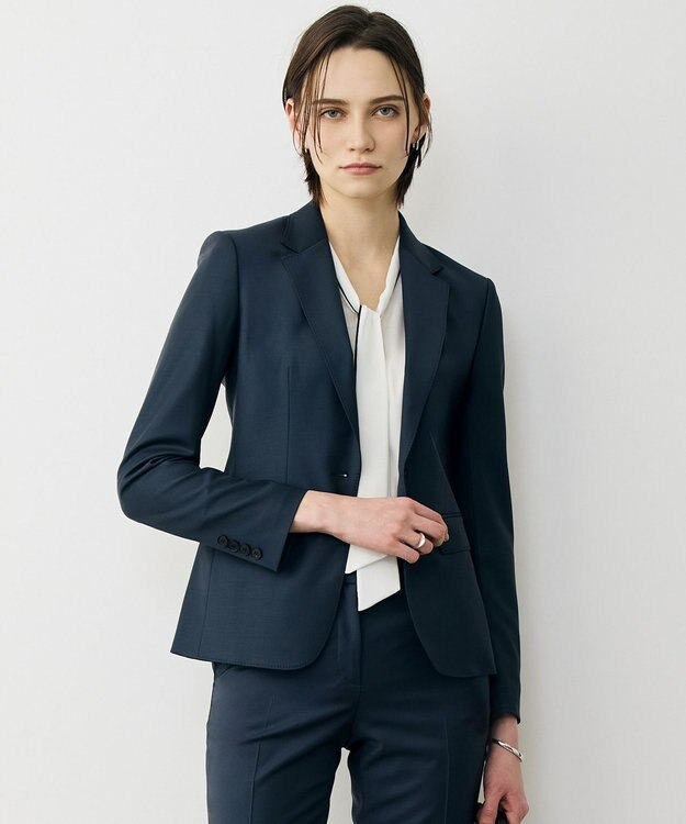 ICB 【新色追加・セットアップ対応】Bahariye テーラードジャケット ダークグリーン系