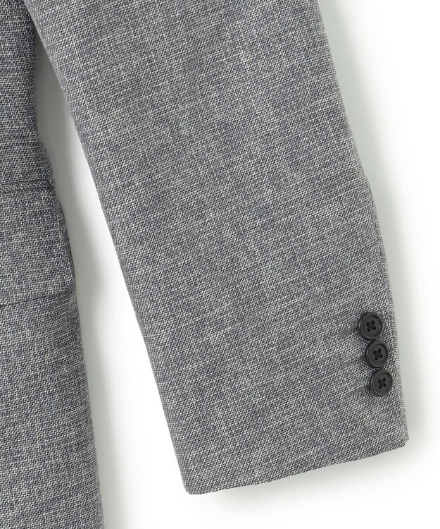 J.PRESS MEN 【NEW STAGE】 KASURI DYEING メッシュ ジャケット ライトグレー系