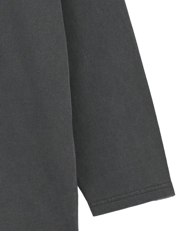 Green Parks VILLAINS/ピグメントプリント長袖Tシャツ Purple