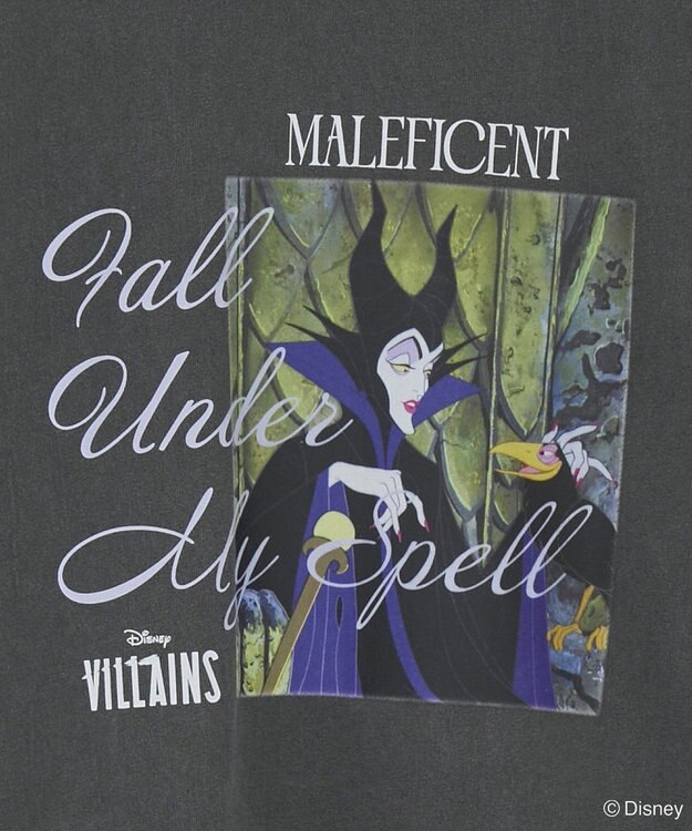 Green Parks VILLAINS/ピグメントプリント長袖Tシャツ Purple