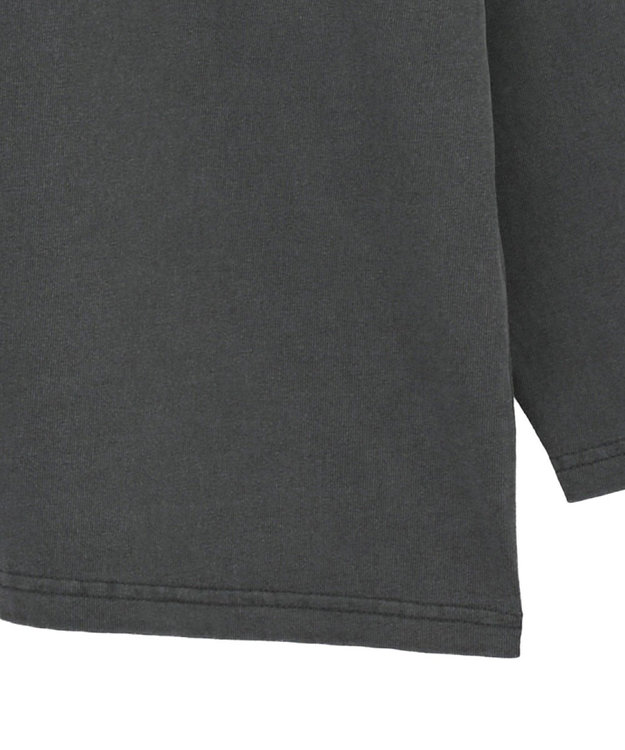 Green Parks VILLAINS/ピグメントプリント長袖Tシャツ Purple