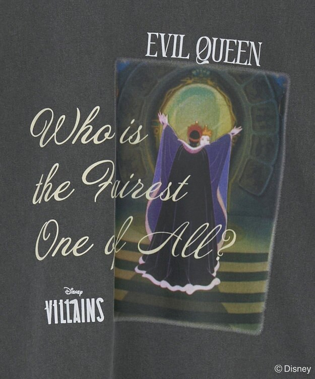 Green Parks VILLAINS/ピグメントプリント長袖Tシャツ Purple