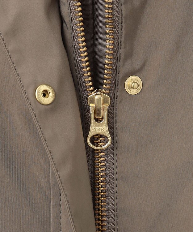 J.PRESS LADIES 【撥水加工】Artirosa フード ブルゾン ブラウン系