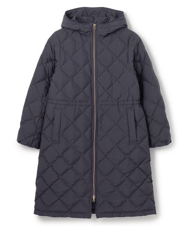 UNFILO 【VERY ベストダウン大賞 コスパ賞】TAION×UNFILO Aラインコート ネイビー