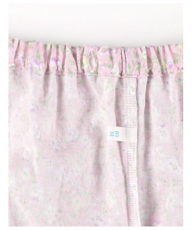 Wing パジャマ 長袖 長ズボン 綿100%(本体) 二重ガーゼ素材 レディース EP7043 ウイング／ワコール ピンク