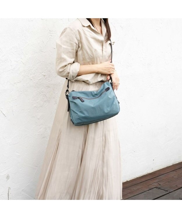 Regalo Felice 【軽量 / ななめ掛けにも出来る】ショルダー小 / REGALO DBL(ダスティブルー)