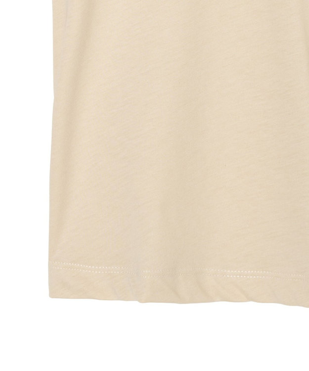 JOSEPH 【洗える】コットンシルク　ロングスリーブティーシャツ Affogato