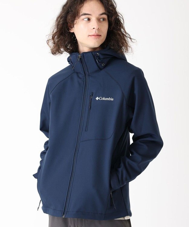 Columbia Columbia/ カスケードリッジIIIソフトシェル /コロンビア Collegiate Navy