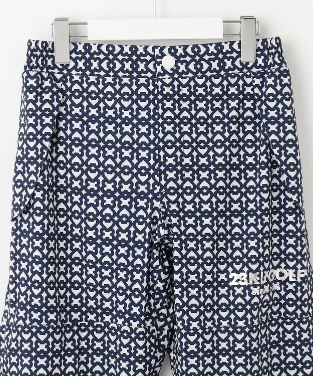 23区GOLF 【WOMEN】モノグラム ポケッタブルレインパンツ ネイビー系5