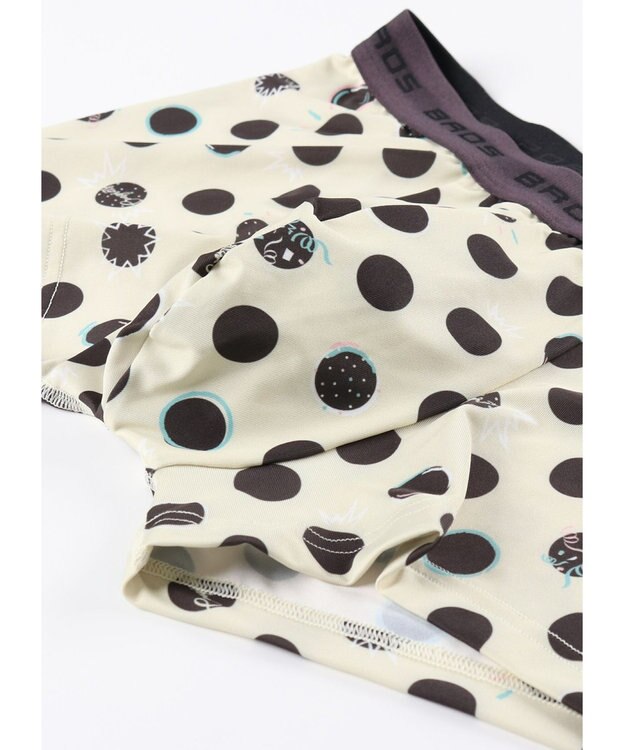 WACOAL MEN ボクサーパンツ【キモチ届けるパンツ】フロント快適設計 肌あたり軽減設計 前閉じ 下着 オリジナルメッセージカード付き GT3424 /ブロス バイ ワコールメン アイボリー