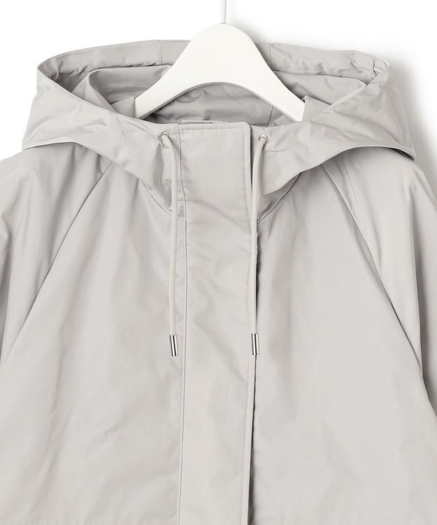 ICB メモリーツイル フーデットコート トープ系