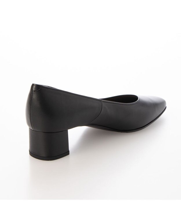 Riz raffinee <Riz raffinee>スクエアトゥプレーンパンプス ブラック