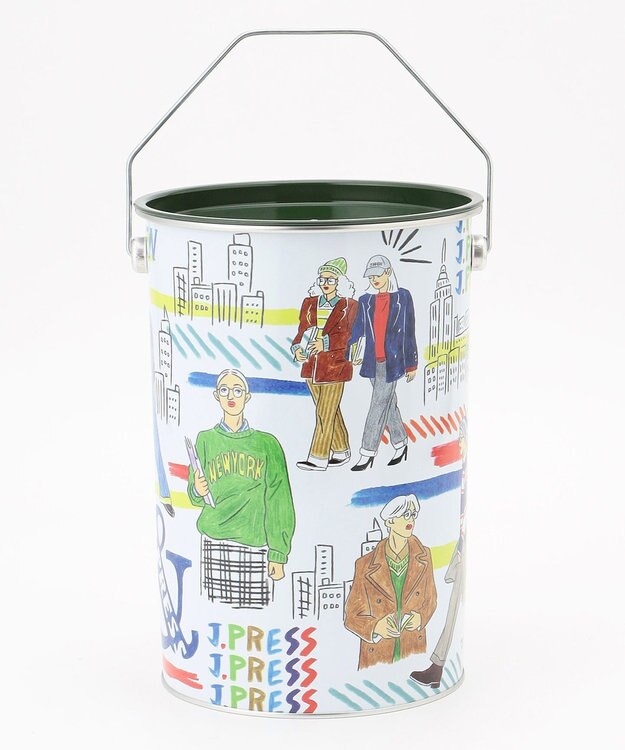 J.PRESS MEN 【J.PRESS ＆】ART×PACKAGE / B.D. SHIRTS & CAP グリーン系