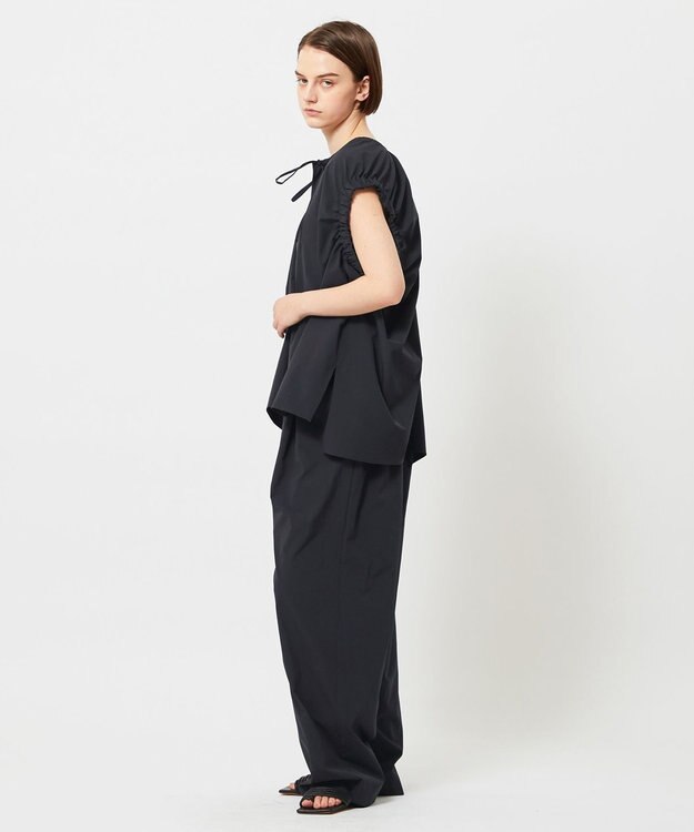 BEIGE， 【好評につき追加生産決定！】YANN / ワイドパンツ Black