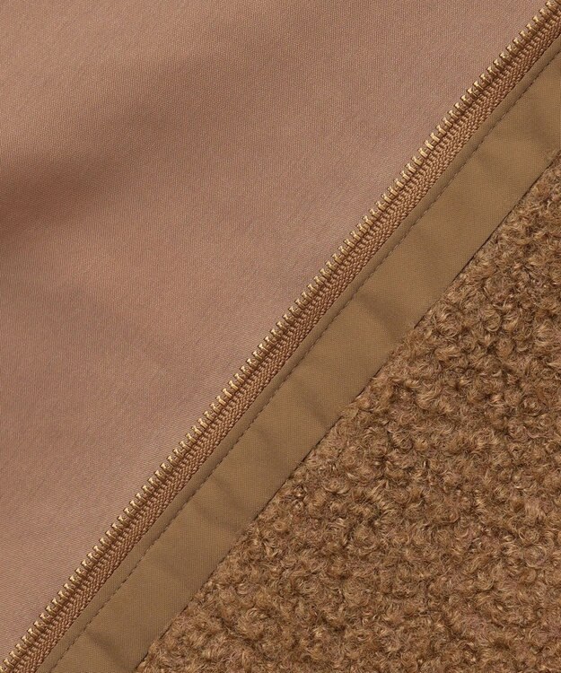 自由区 【カタログ掲載】ボアコンビ アウター キャメル