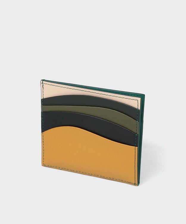 Paul Smith スワールカットカードレイヤー パスケース ブルーグリーン