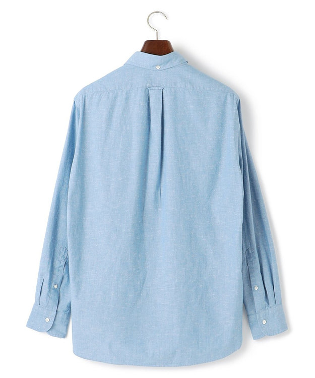 J.PRESS MEN 【WEB・一部店舗限定】インディゴ シャンブレー シャツ サックスブルー系