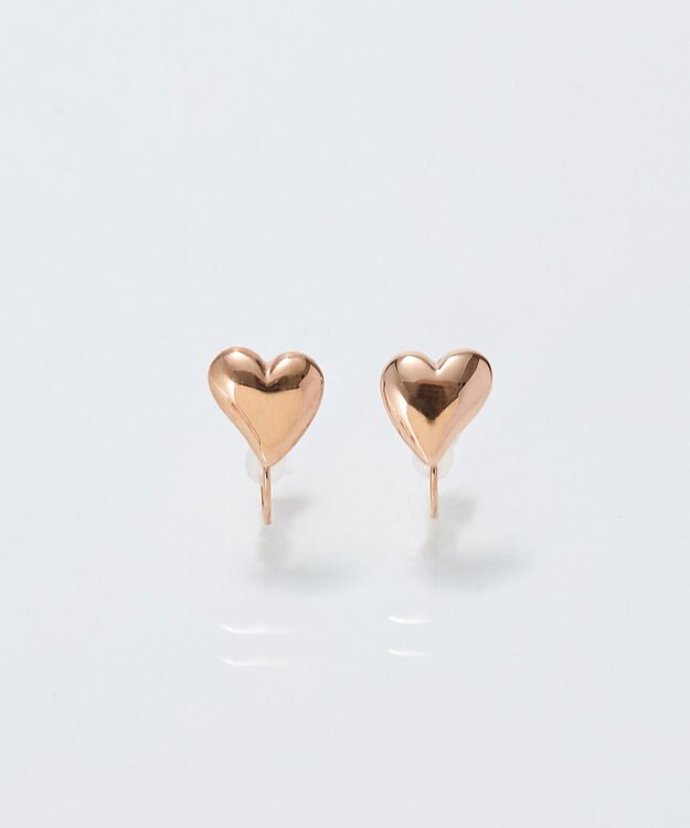 Phoebe <オンワード限定セット>【金属アレルギー対応】エレチェーンネックレス×ニュアンスハートライトフィットイヤリング/サージカルステンレス マルチ1