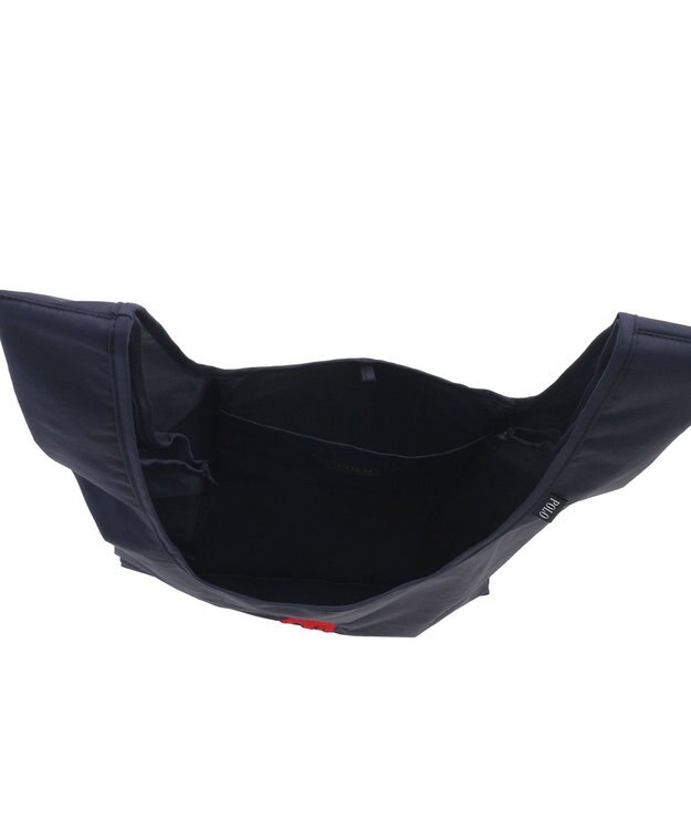 MOONBAT POLO RALPH LAUREN(ポロ ラルフローレン)ベルト付きレインバッグ　ポロポニー刺繍 ネイビーブルー