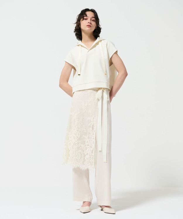 GRACE CONTINENTAL レースオーバースカート キナリ