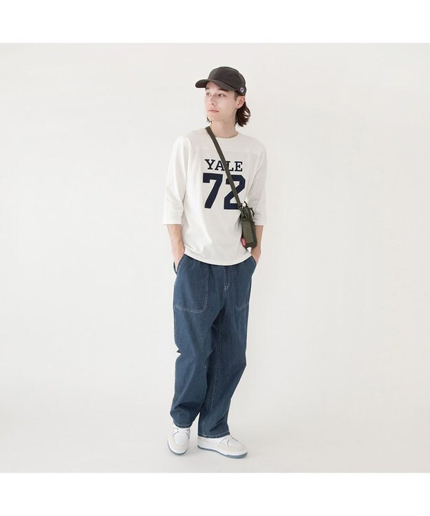 林八百吉商店 Champion バックサテンロゴハイキャップ チャコール