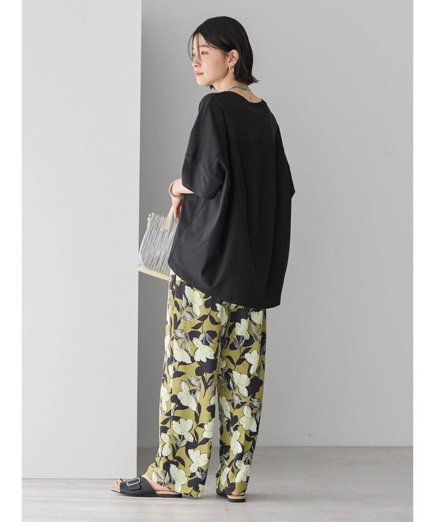 AMERICAN HOLIC ＵＶカット＋接触冷感　コクーンカットプルオーバー Black