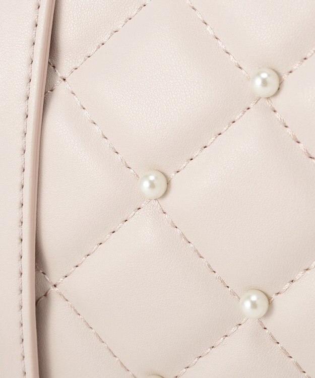 Maison de FLEUR パールリボンバッグ Pink