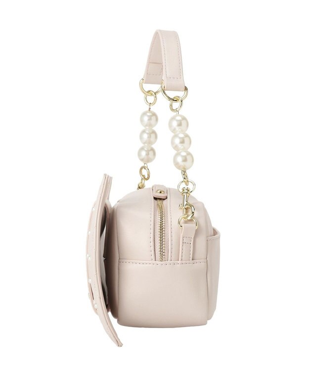 Maison de FLEUR パールリボンバッグ Pink