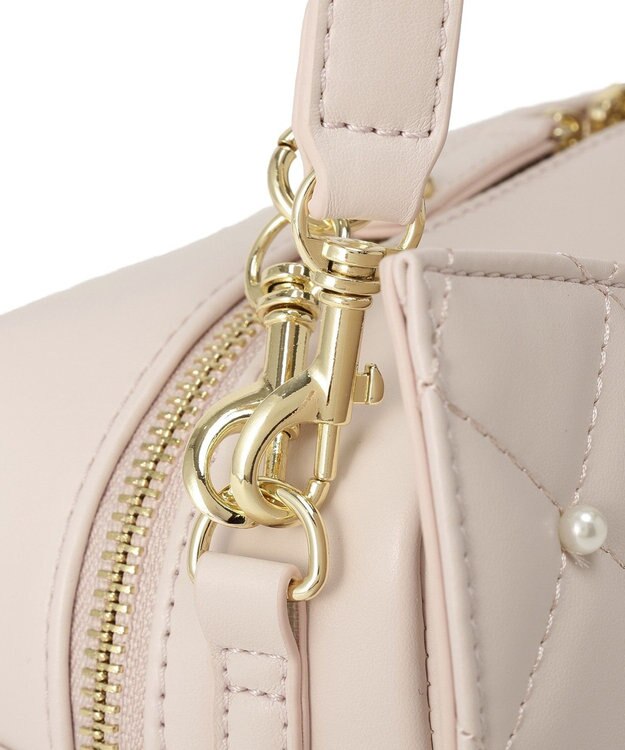 Maison de FLEUR パールリボンバッグ Pink