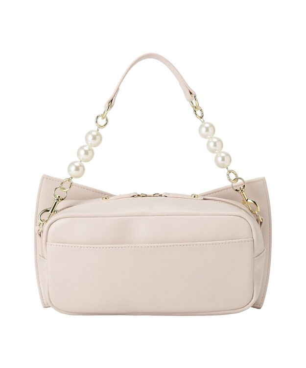 Maison de FLEUR パールリボンバッグ Pink