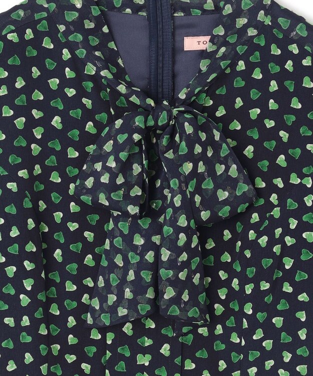 TOCCA 【消臭・洗える】LOVE ドレス ネイビー系5