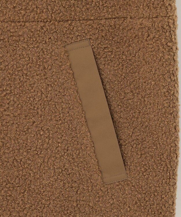 自由区 【カタログ掲載】ボアコンビ アウター キャメル