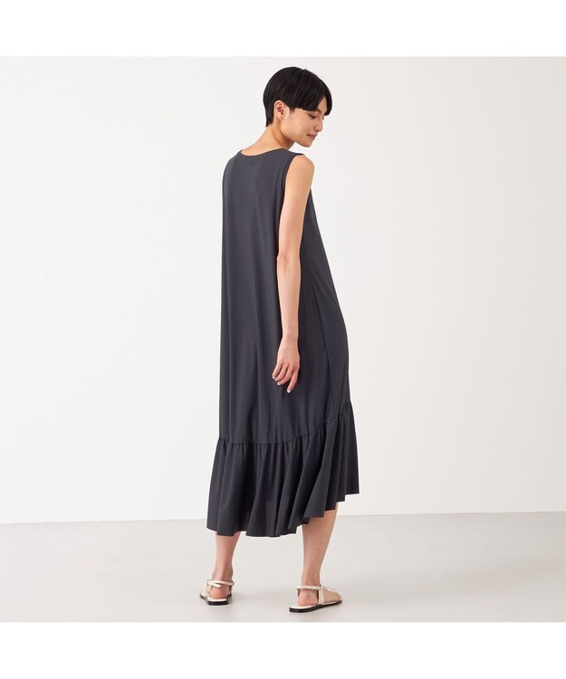 Chacott Chacott BALANCE ライトノースリーブワンピース ブラック