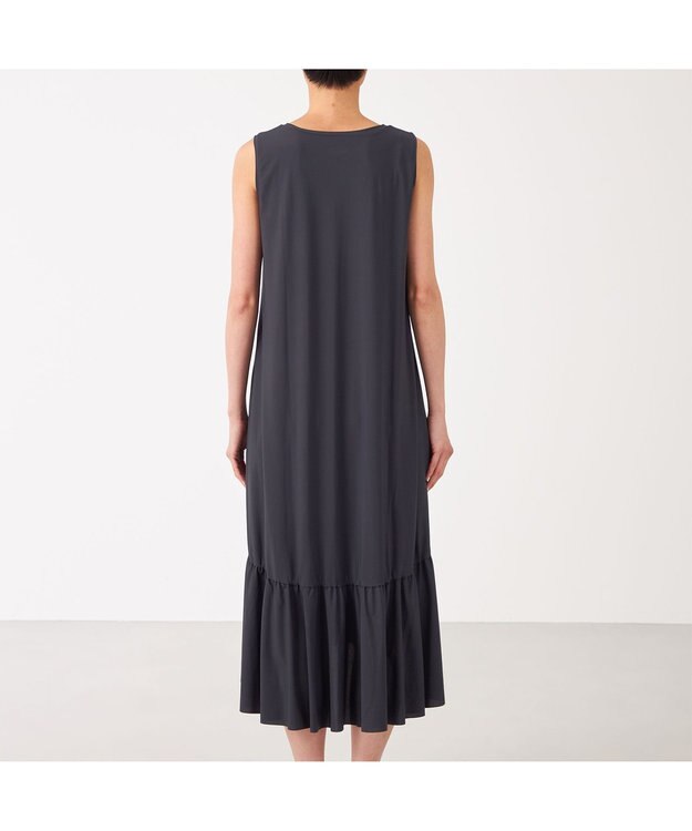 Chacott Chacott BALANCE ライトノースリーブワンピース ブラック