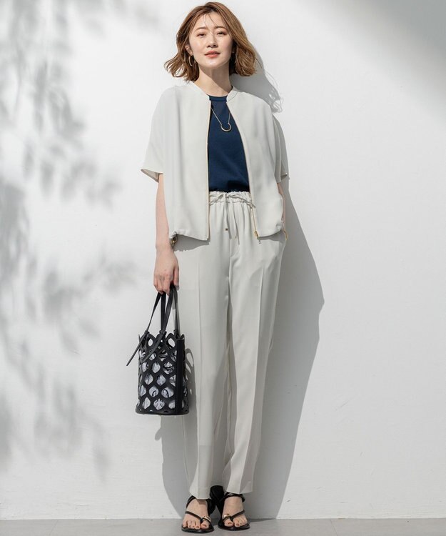 23区 【Oggi6月号掲載】Ratti ドローイング ペイズリー プリント コンビ バッグ ブラック系