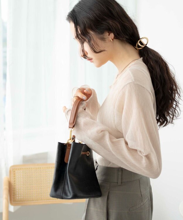 WEGO シアープリーツメロウロンT ホワイトその他